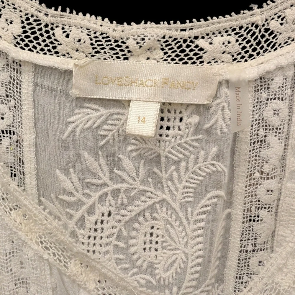 NEW LoveShackFancy Minka Heritage Maxi Dress size 14 - Picture 5 of 6